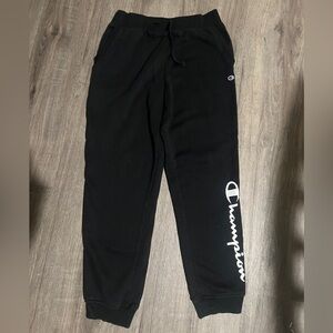 Champion Kids Black Sweatpants, XL